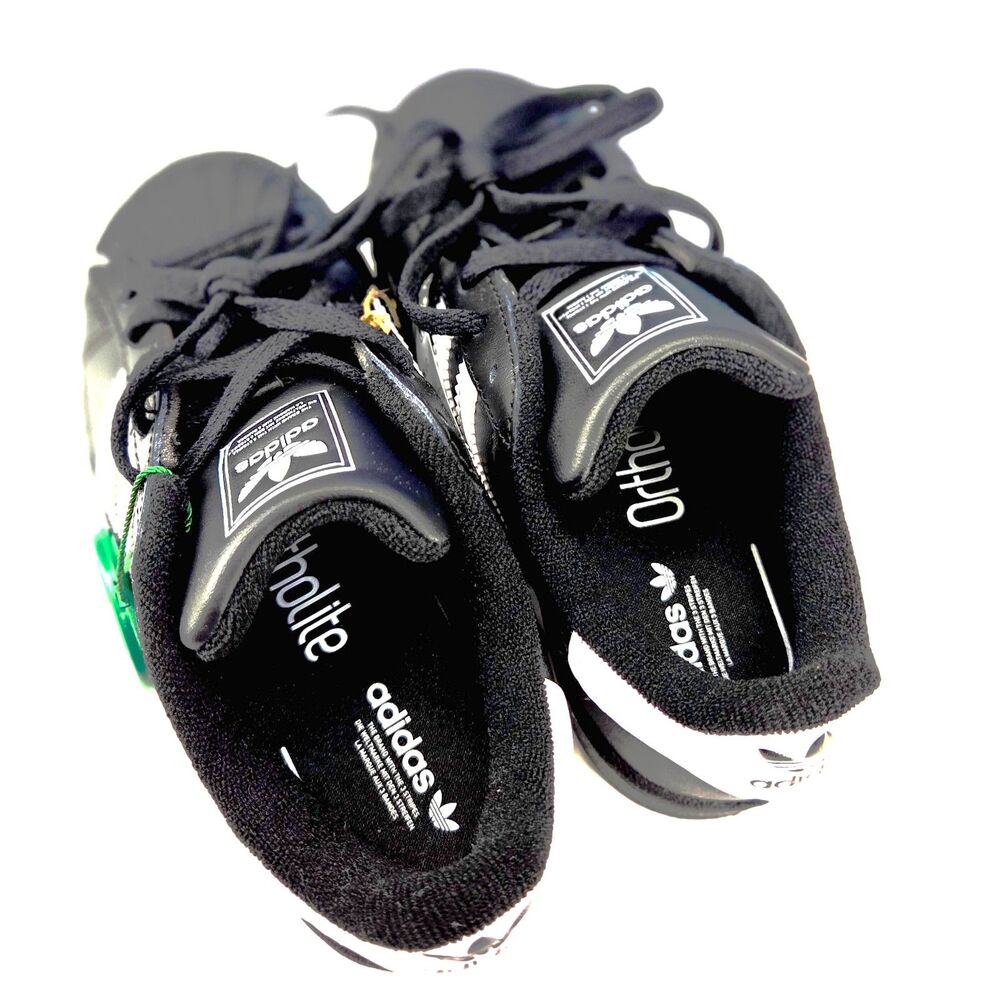adidas Superstar II Kids 12K Black White JH9981 Brand New in Box - Picture 5 of 11